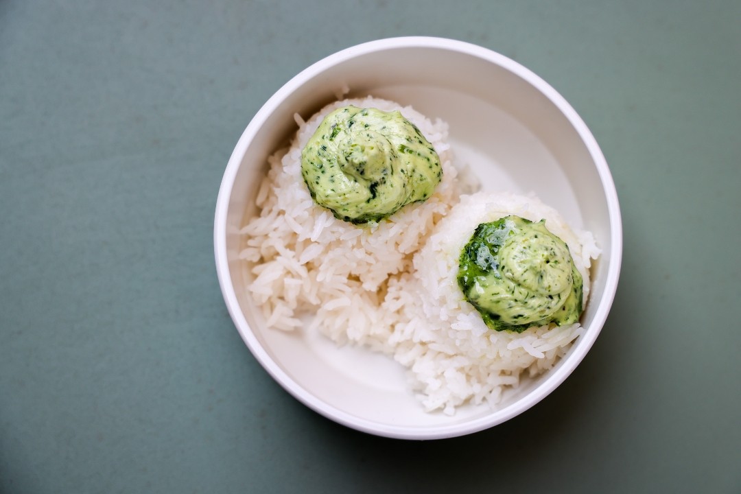 Jasmine Rice With Herby Butter