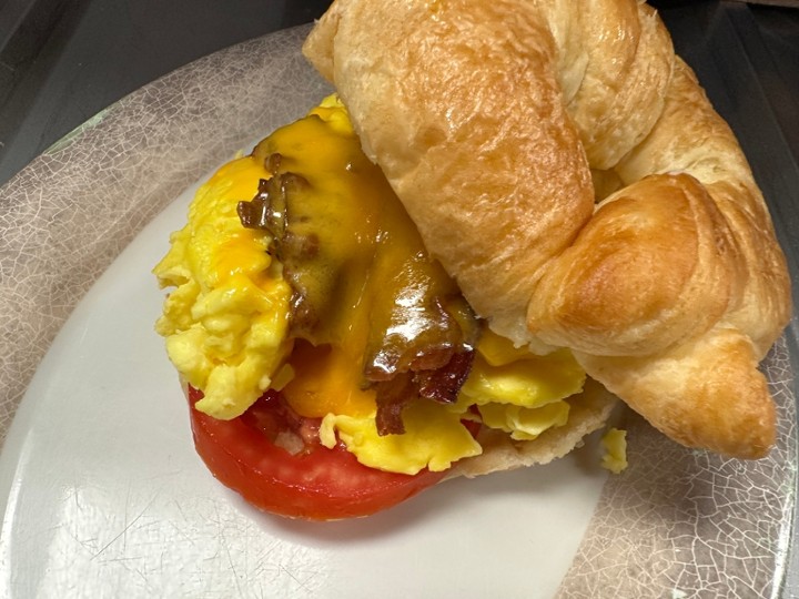 French Breakfast (served on a Croissant)