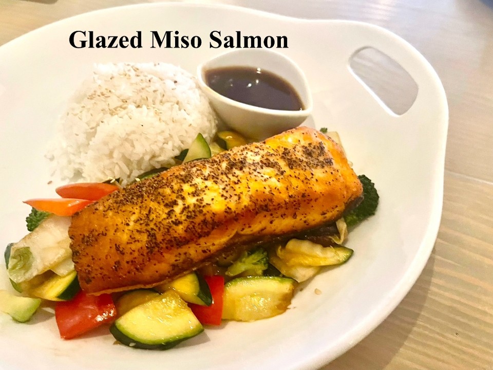 Glazed Miso Salmon
