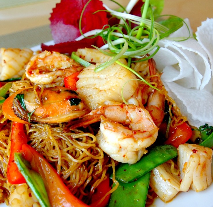 Spicy Seafood Noodles