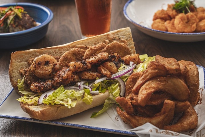 Cajun Shrimp Po-Boy