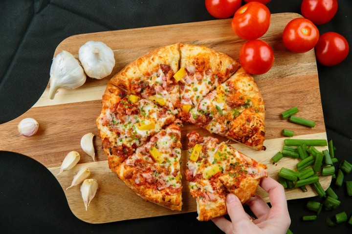 Right to bare aloha- Hawaiian Pizza