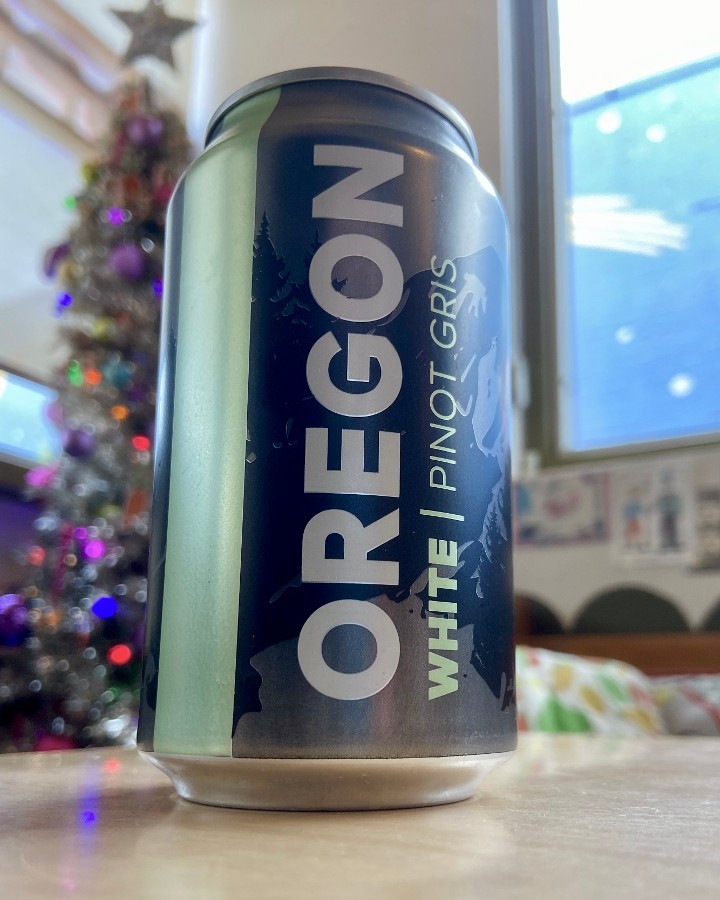 Canned Oregon Pinot Gris