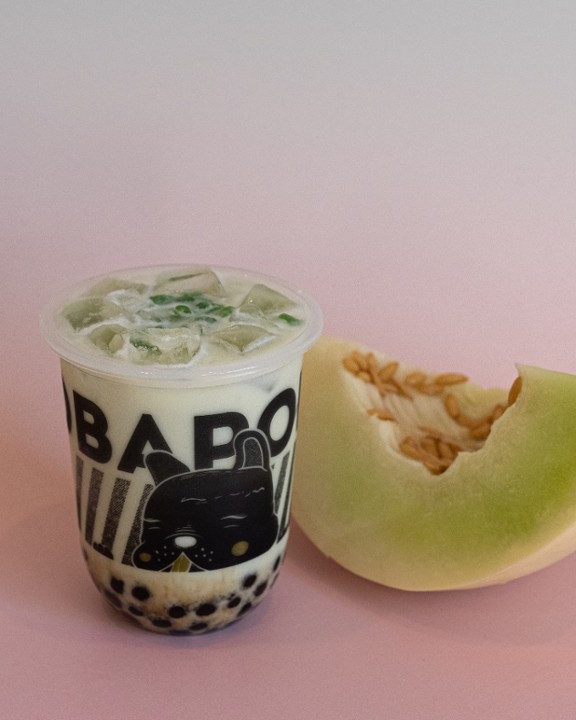 Honeydew Melon Milk Tea