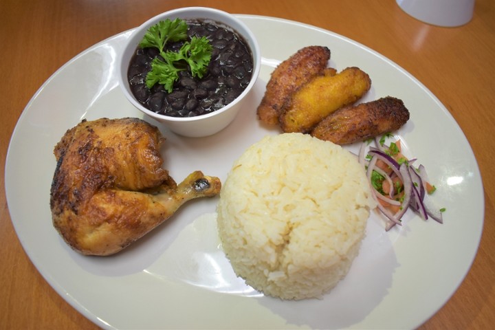 1⁄4 Rotisserie Chicken with any 2 sides