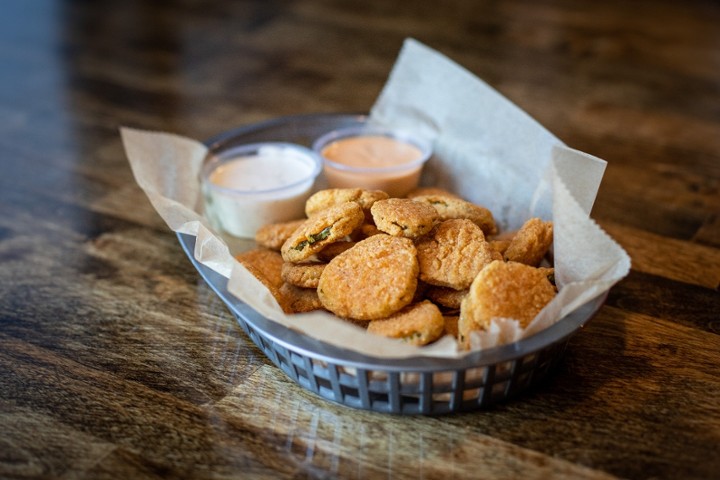 Fried Dill Pickle Chips