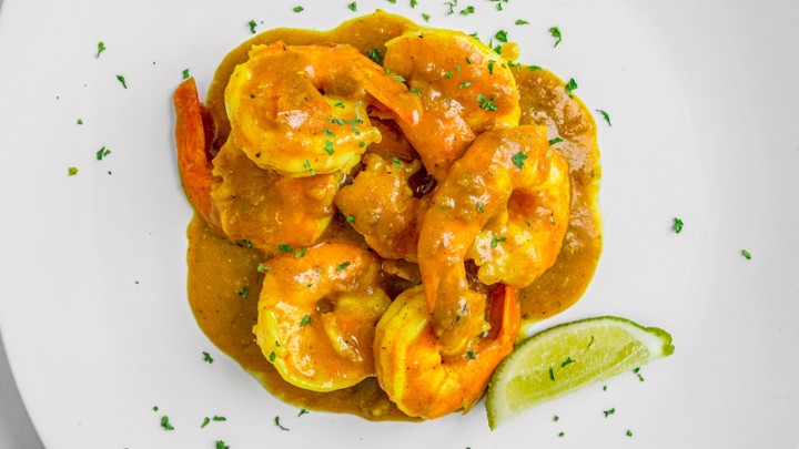 592 Curry Shrimp (takeout)