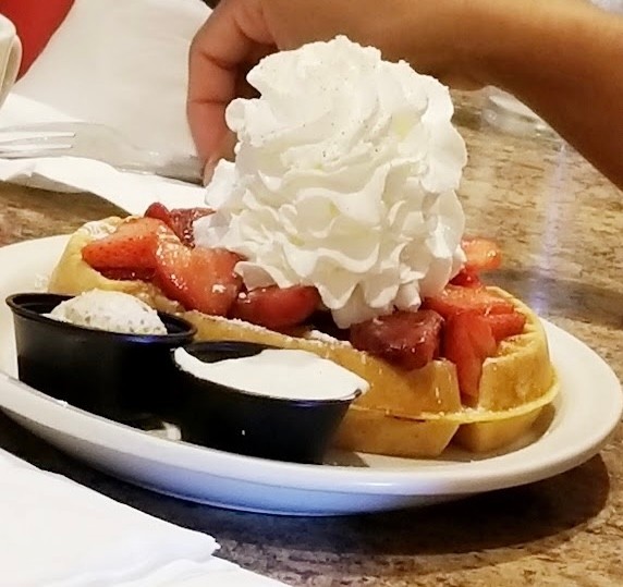 Strawberries & Cream Waffle 3PO