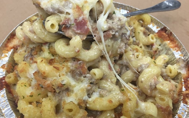 Cavatappi Mushroom & Sausage Via