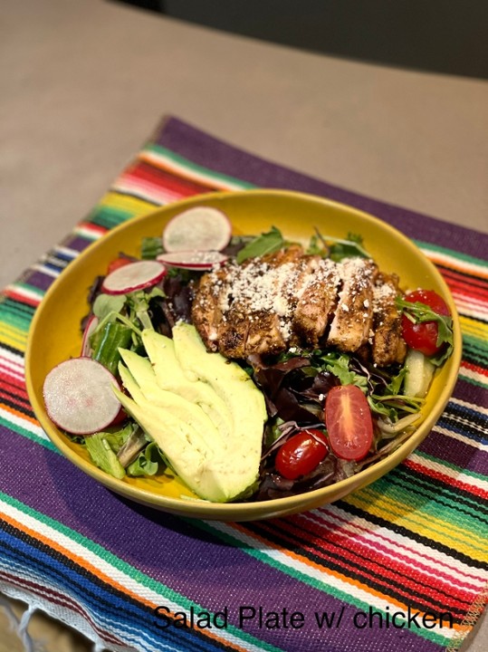 Mixed Green Salad Plate