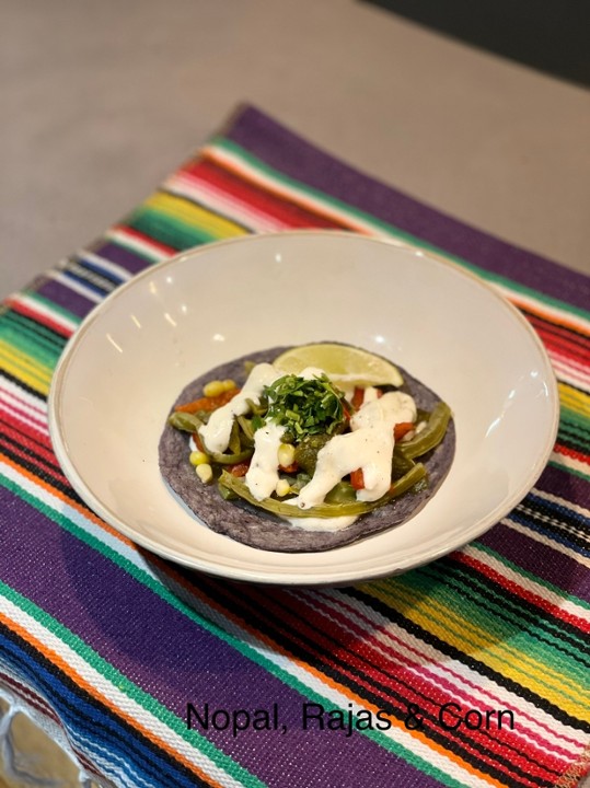 Veggie Taco | Nopales, Rajas &Corn