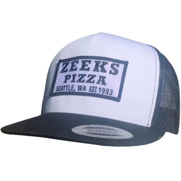 White/Black Trucker