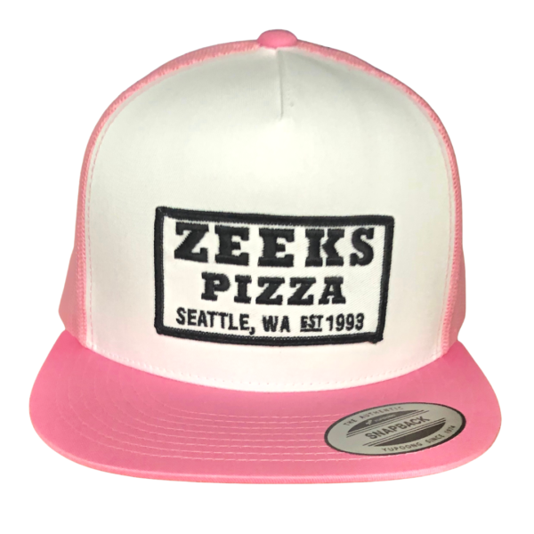 White/Pink Trucker