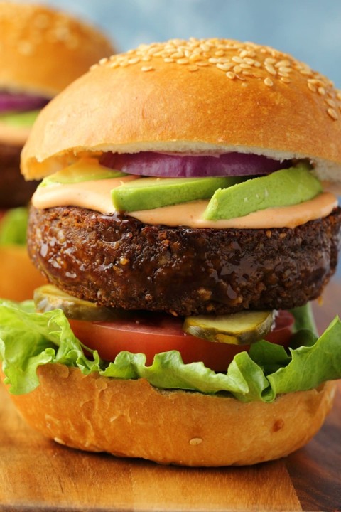 VEGAN BURGER BASKET