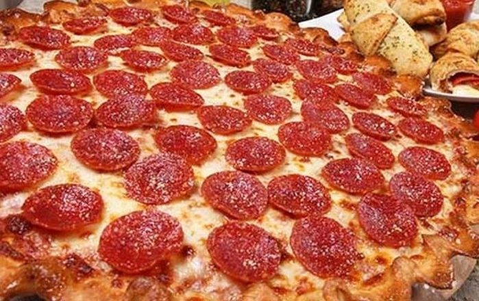 8-Cut Pizza with 1-Topping $14