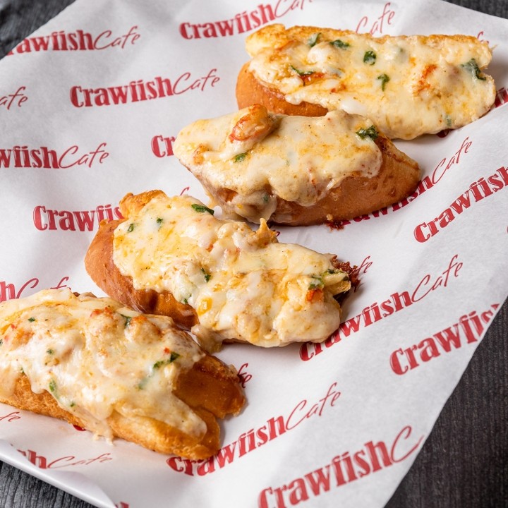 Crawfish Cheese Bread