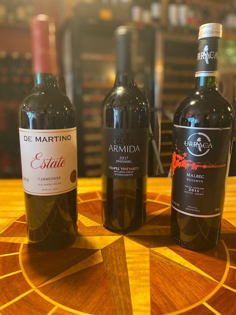 Wine Tasting - Full-Bodied wines from the Americas (3x750ml)