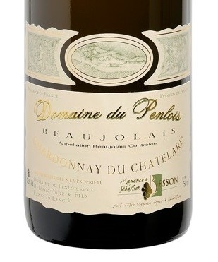 Burgundy White Beaujolais Domaine du Penlois 2017