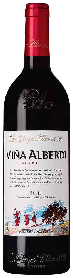Rioja Red Reserva La Rioja Alta Alberdi 2018 (V\O)