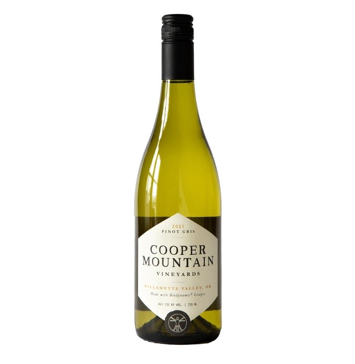 Oregon State Pinot Gris by Cooper Mountain 2021 (V/O/B)