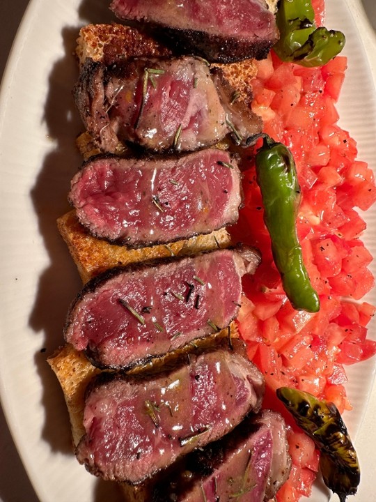 Blackened Sirloin Sliced