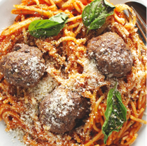 Spaghetti W/ Meatballs