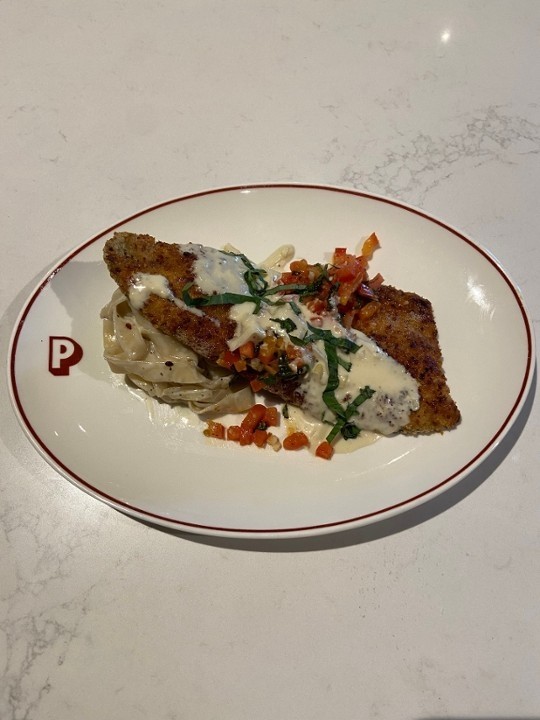 Sweet Potato Crusted Trout (Lunch)