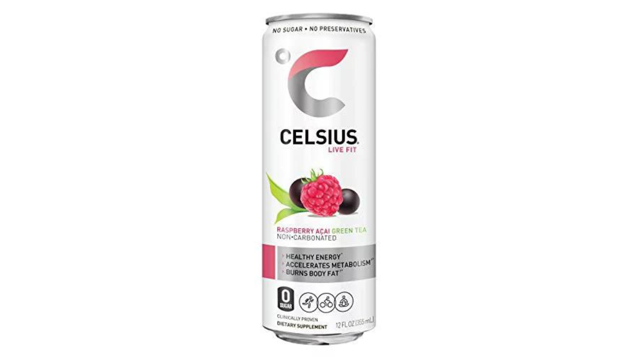 Celsius Green Tea Raspberry Acai