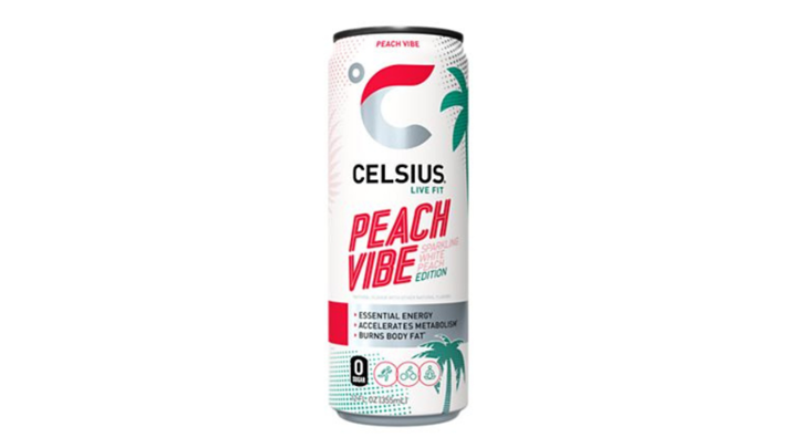 Celsius Peach Vibe