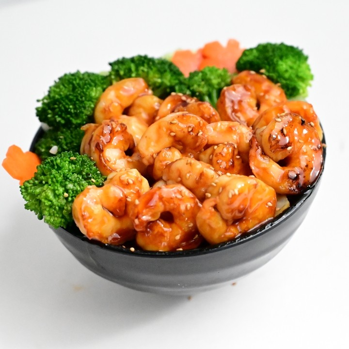 Jumbo Shrimp Bowl - Add Veggies-