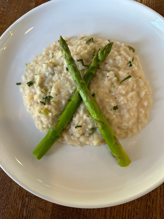 Lemony Asparagus Risotto