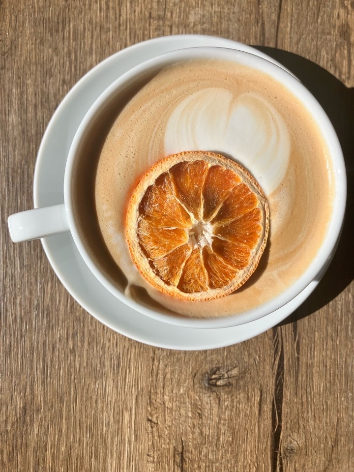 Orange Cardamon Latte
