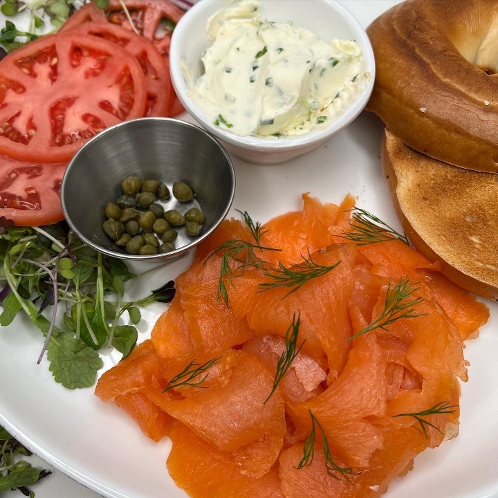 Smoked Salmon Plate