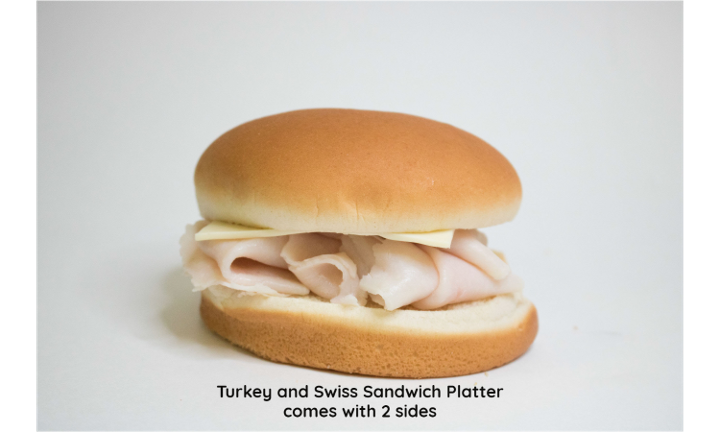 TURKEY & SWISS SANDWICH PLATTER