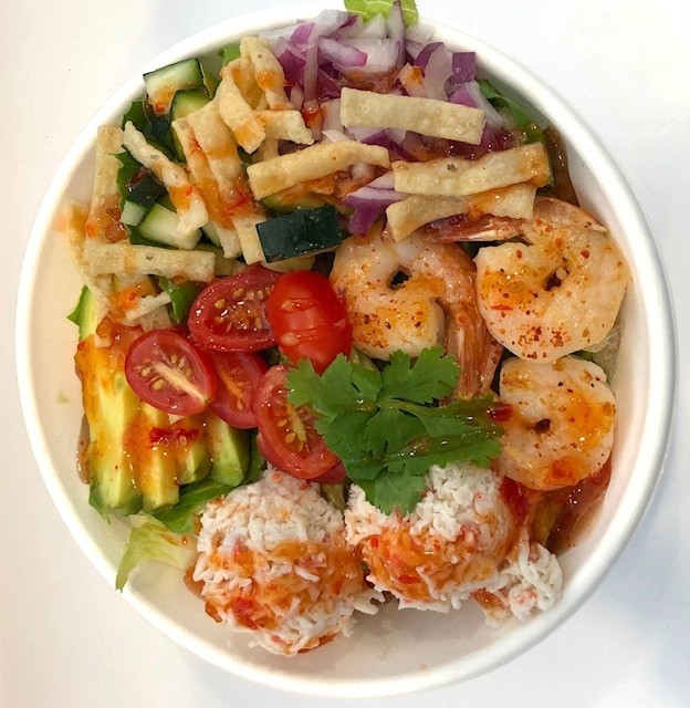 Shrimp and Surimi Crab Salad