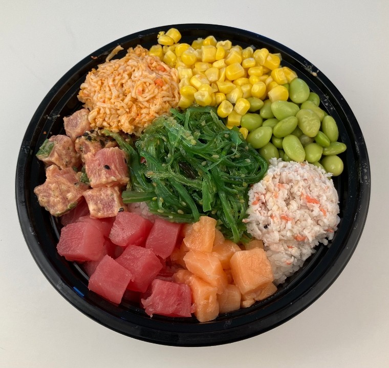 Large Poke Bowl (5 scoops protein)