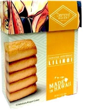 Diamond Bakery Lilikoi Shortbread Cookies (12)