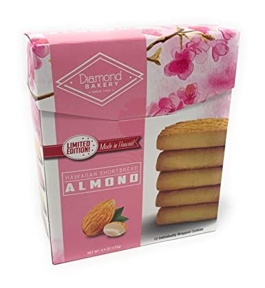 Diamond Bakery Almond Shortbread Cookies (12)