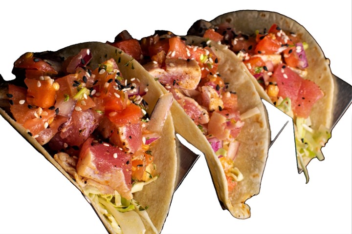 Seared Ahi Tuna Tacos