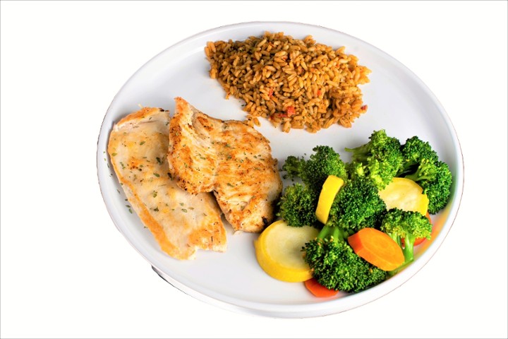 Grilled Chicken Platter