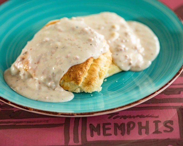Biscuit and Sausage Gravy