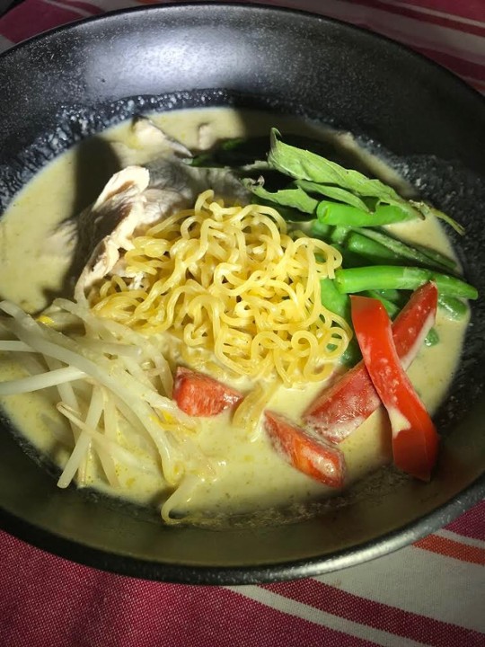 Chicken Green Curry Ramen