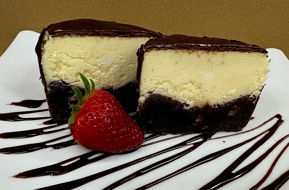 Chocolate Brownie and Cheesecake Ganache Mini Cake