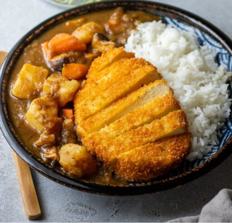 Japanese Curry Katsu Over Rice