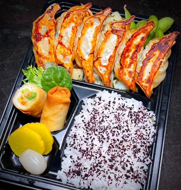 YAKI Shrimp Gyoza Bento