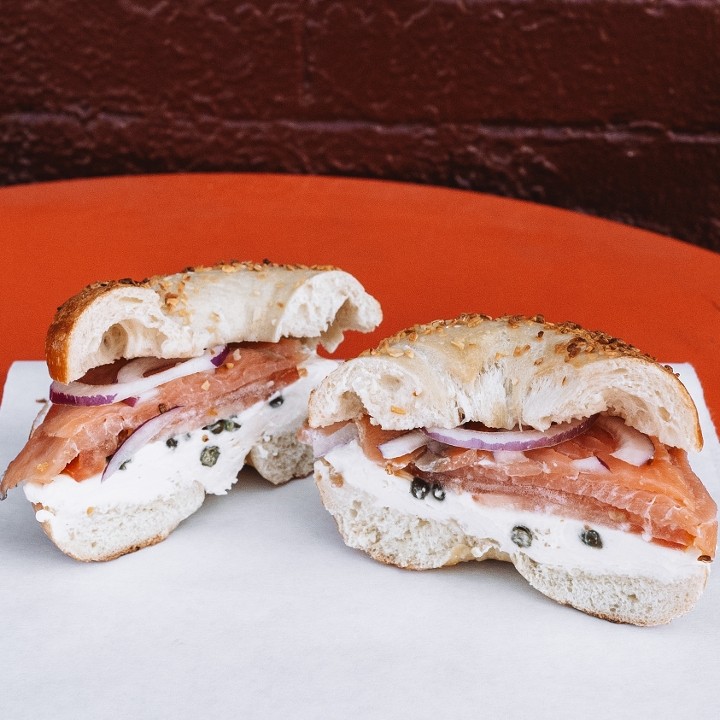 Lox w/ the Works