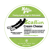 Tub Scallion Cream Cheese
