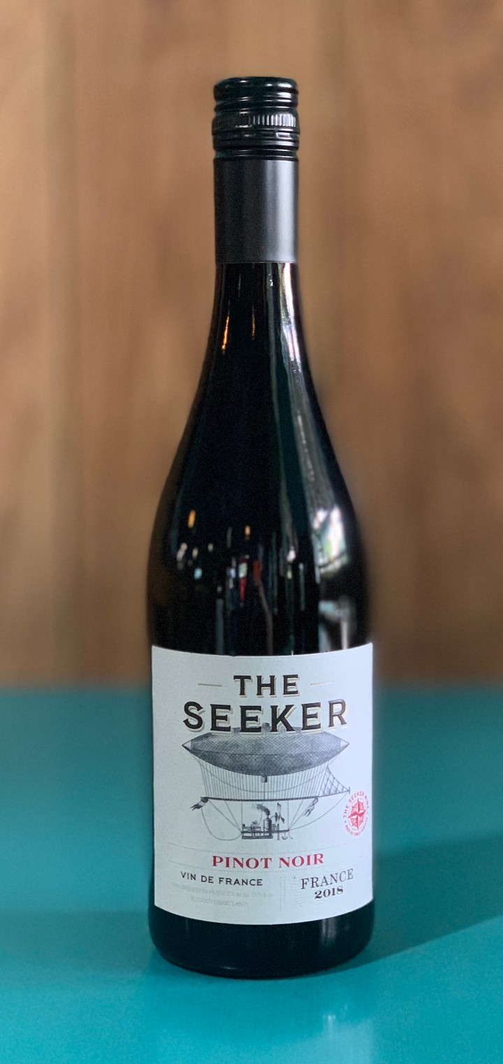 Bottle of The Seeker, Pinot Noir