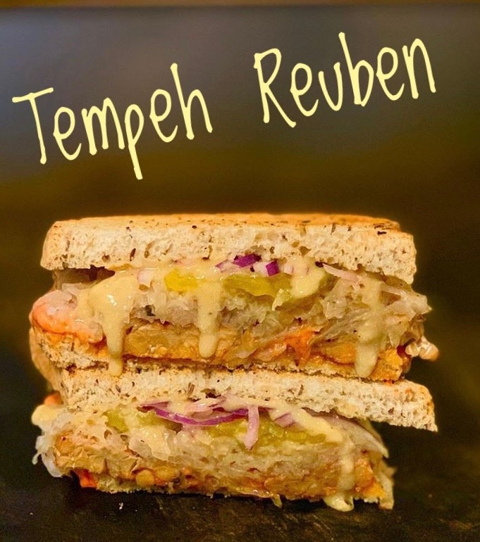 Tempeh Reuben Sandwich