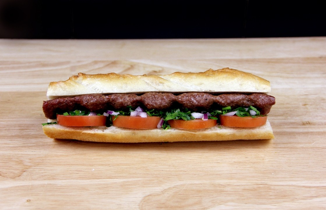 Koobideh Sandwich (ساندویچ کباب کوبیده)